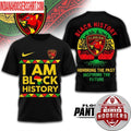 Florida Panthers 2026 NHL Black History Map And Logo Two Sided Shirt