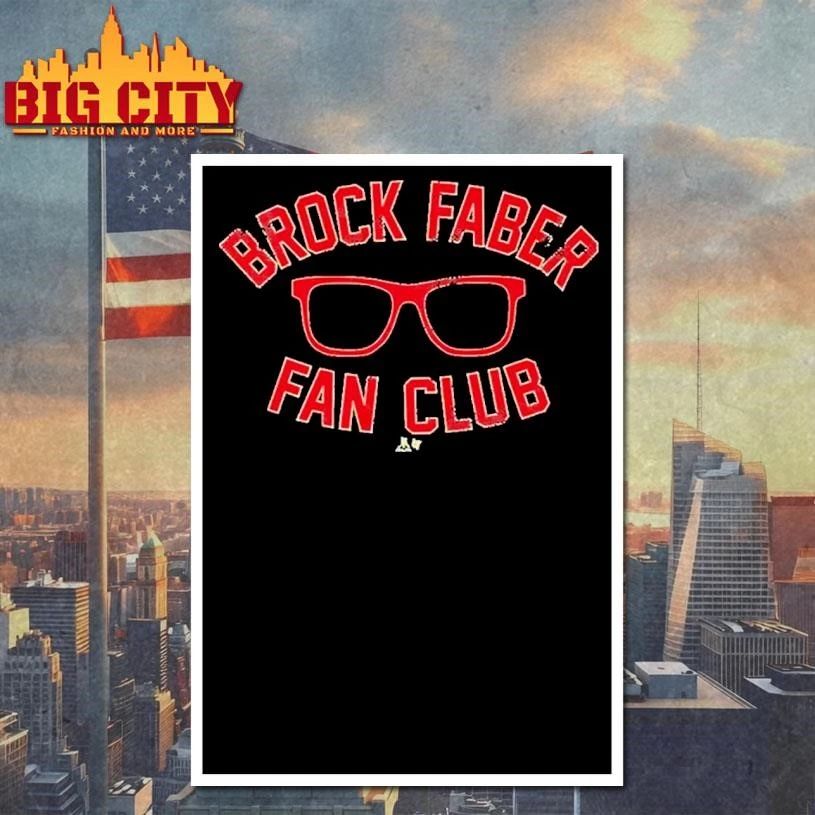 Brock Faber Fan Club Minnesota Wild Shirt