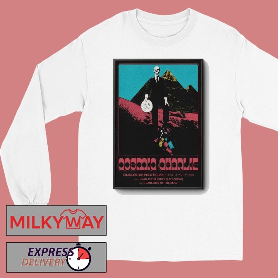 Cosmic Charlie 6 11-6 12 2026 Charleston SC Poster shirt