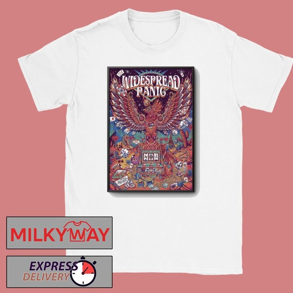 Widespread Panic Las Vegas NV Tour On May 8-10 2026 Poster shirt