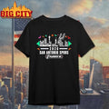 San Antonio Spurs Basketball 2026 Team Roster City Skyline Shirt