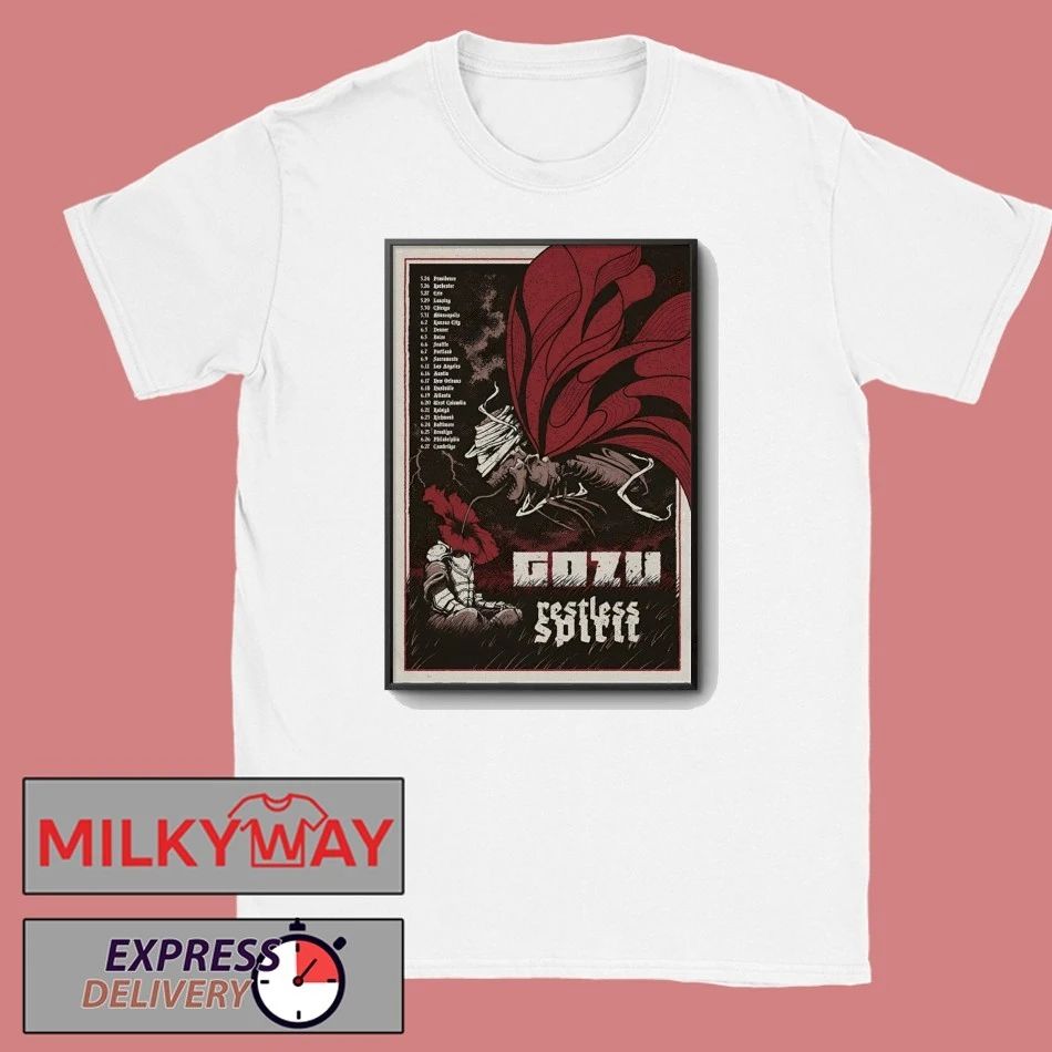 Gozu 2026 Co-Headliner Tour Poster shirt