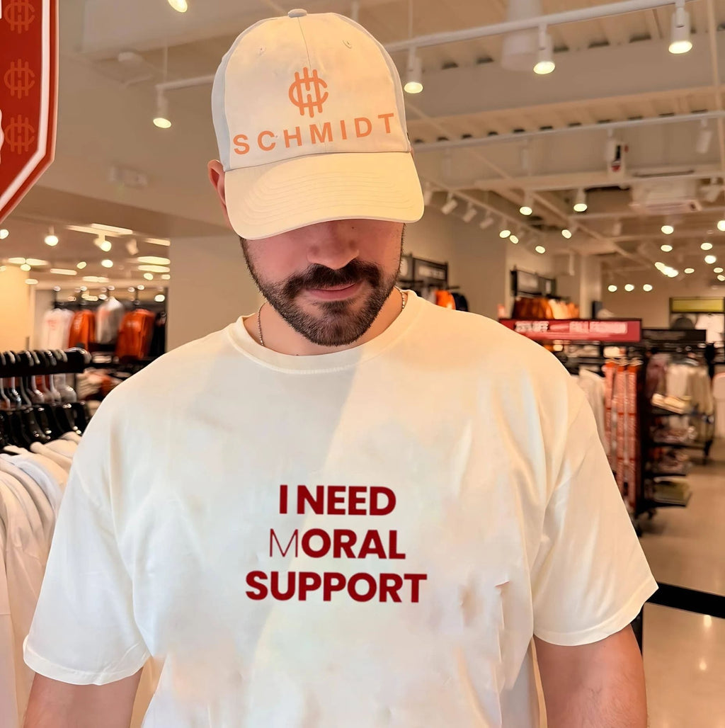 I Need Moral Support funny quote slogan shirt