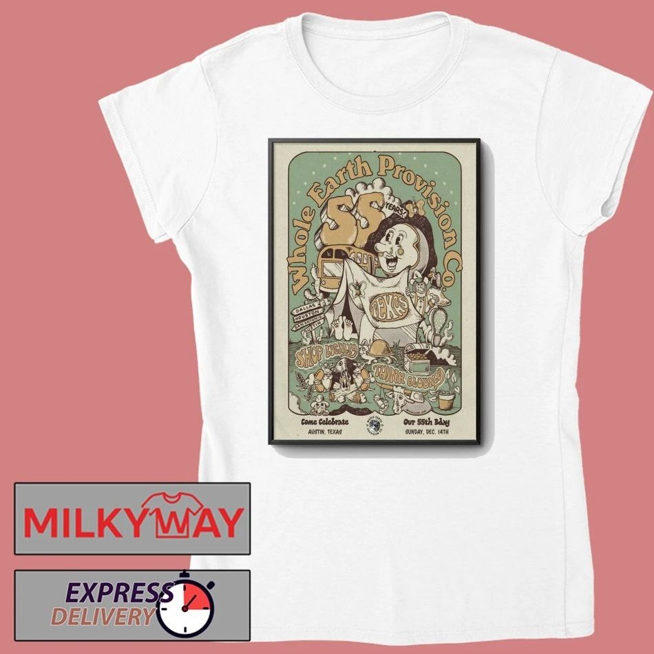 Whole Earth Provision Co. Dec 14 2025 In Austin TX Poster shirt