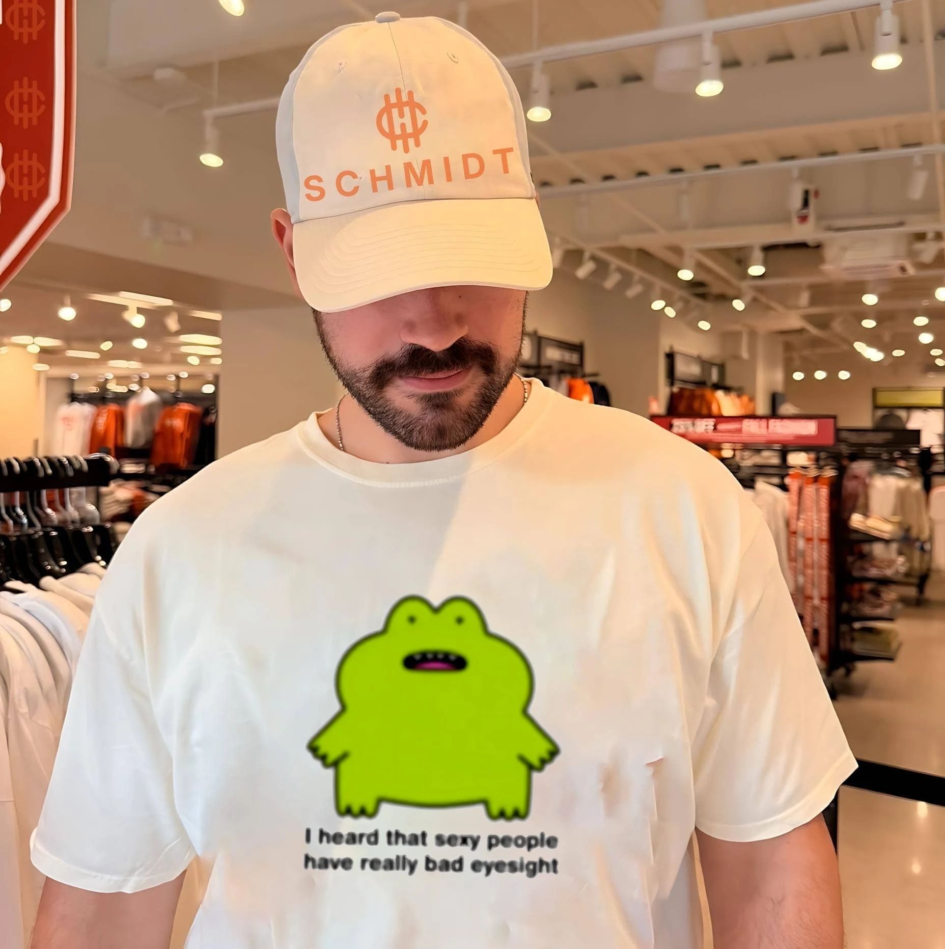 I Heard That Sexy People Have Really Bad Eyesight Frog shirt