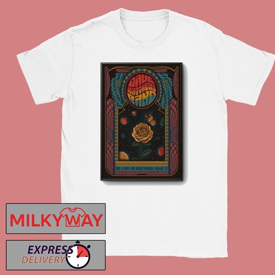 Dave Matthews Band May 9 2026 Dos Equis Pavilion in Dallas TX Poster shirt