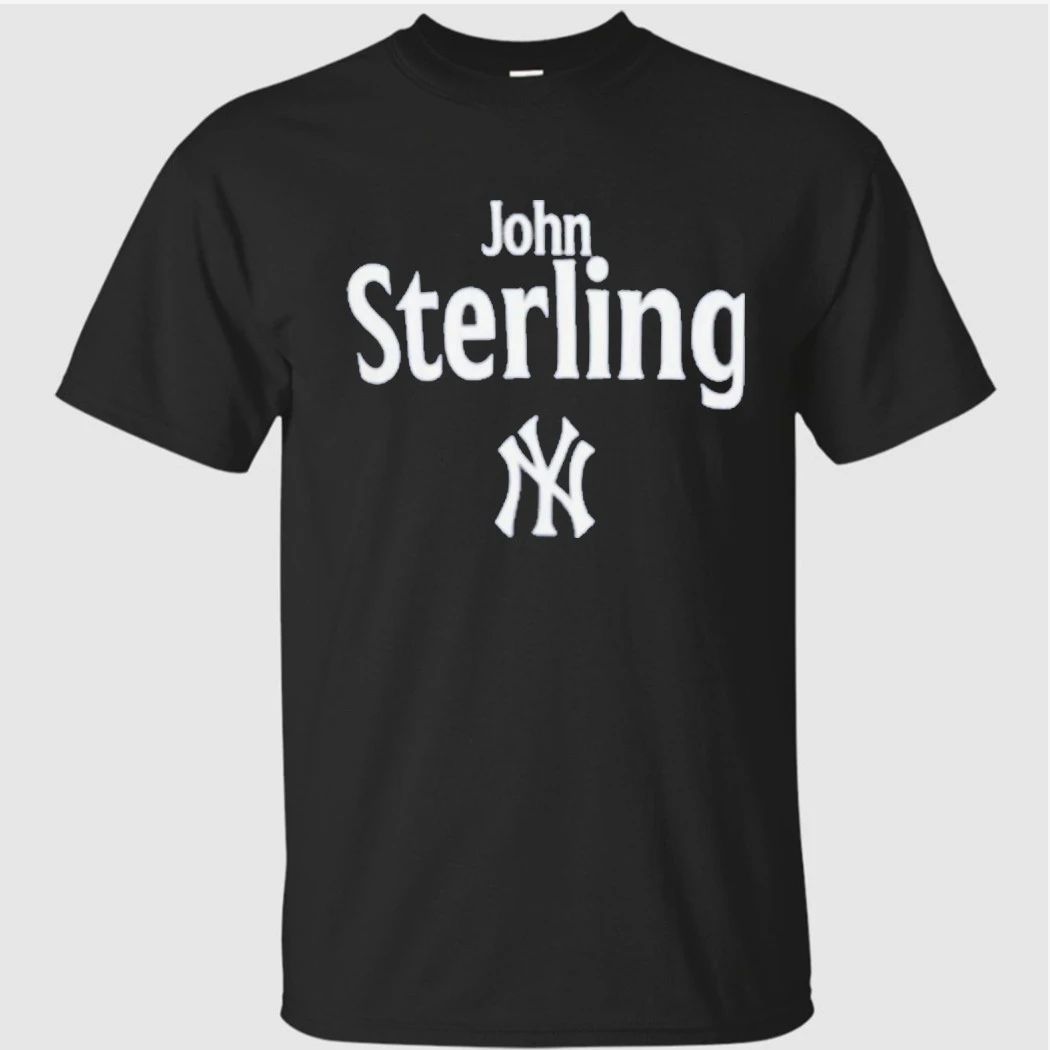 Yankees Memorial Patch For Voice John Sterling Shirt