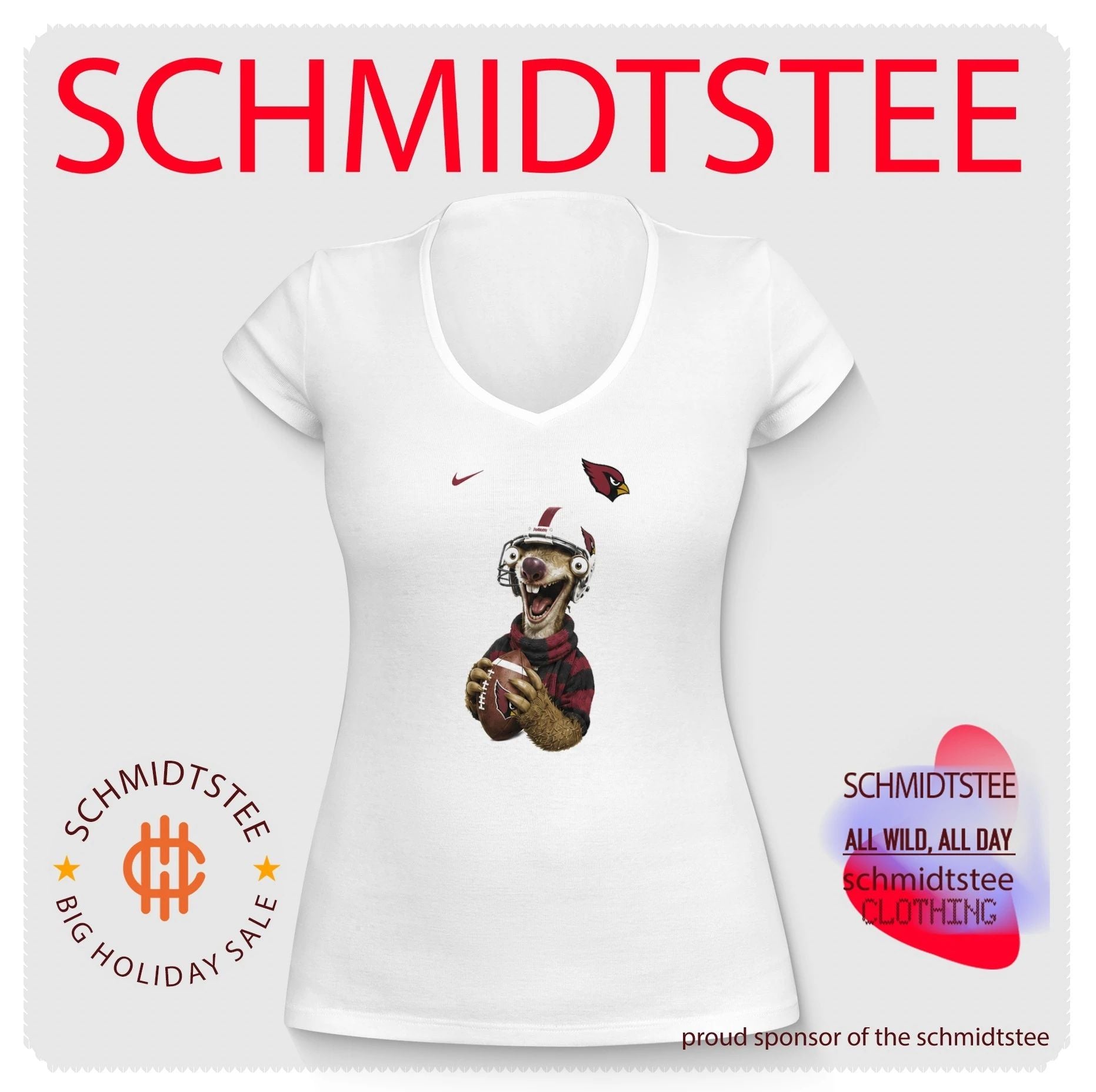 Sid the Sloth Arizona Cardinals Football Fan shirt