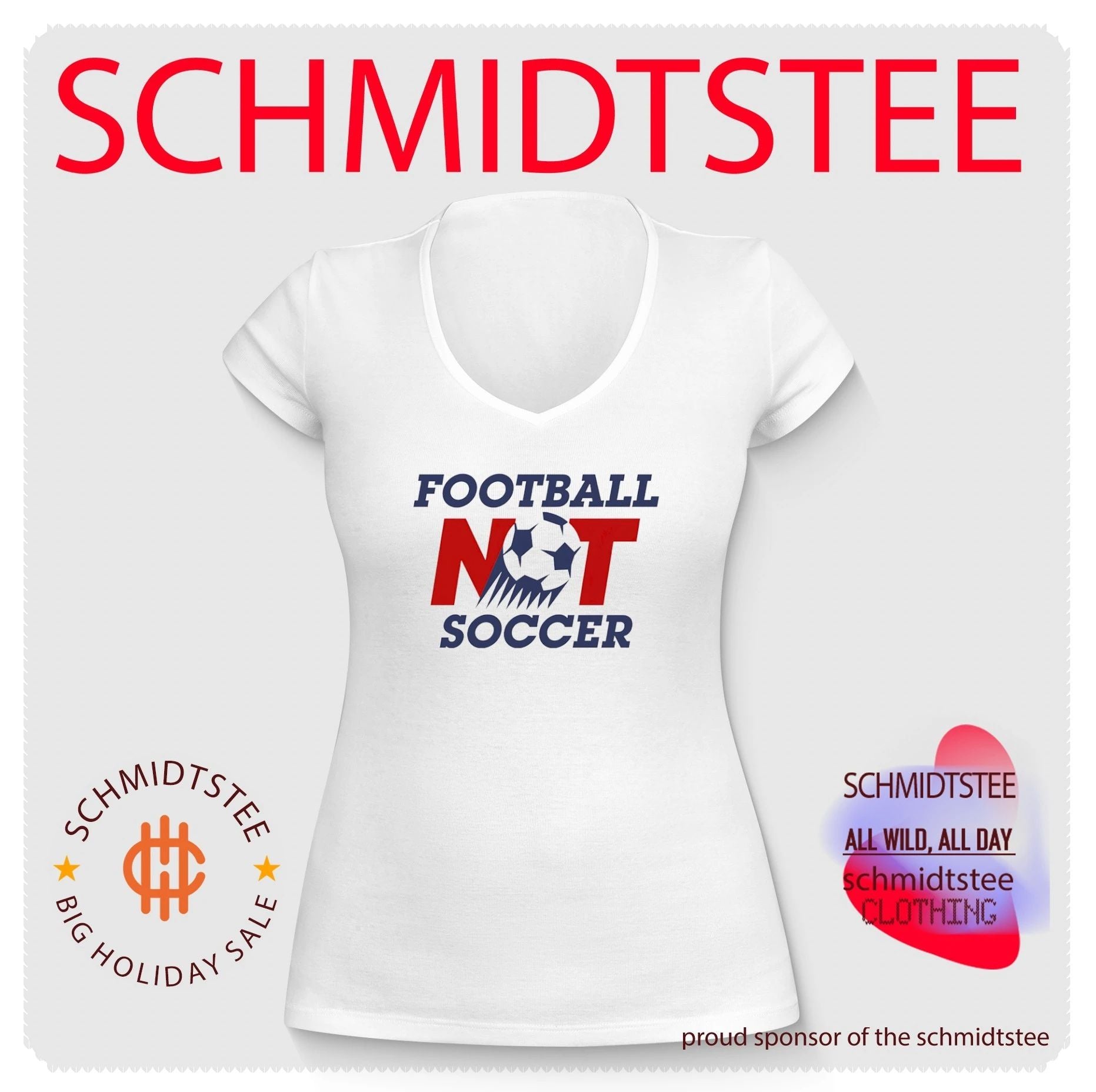 Football Not Soccer USA Scoccer shirt