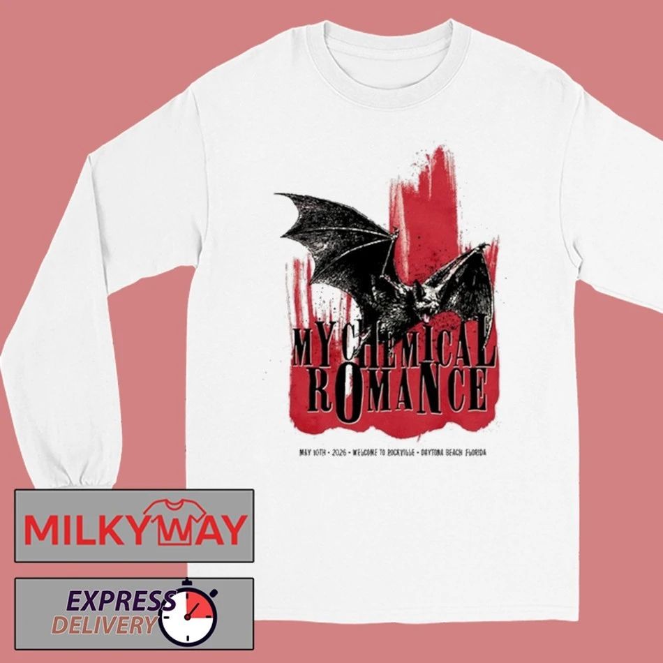 My Chemical Romance May 10 2026, Daytona Beach FL shirt