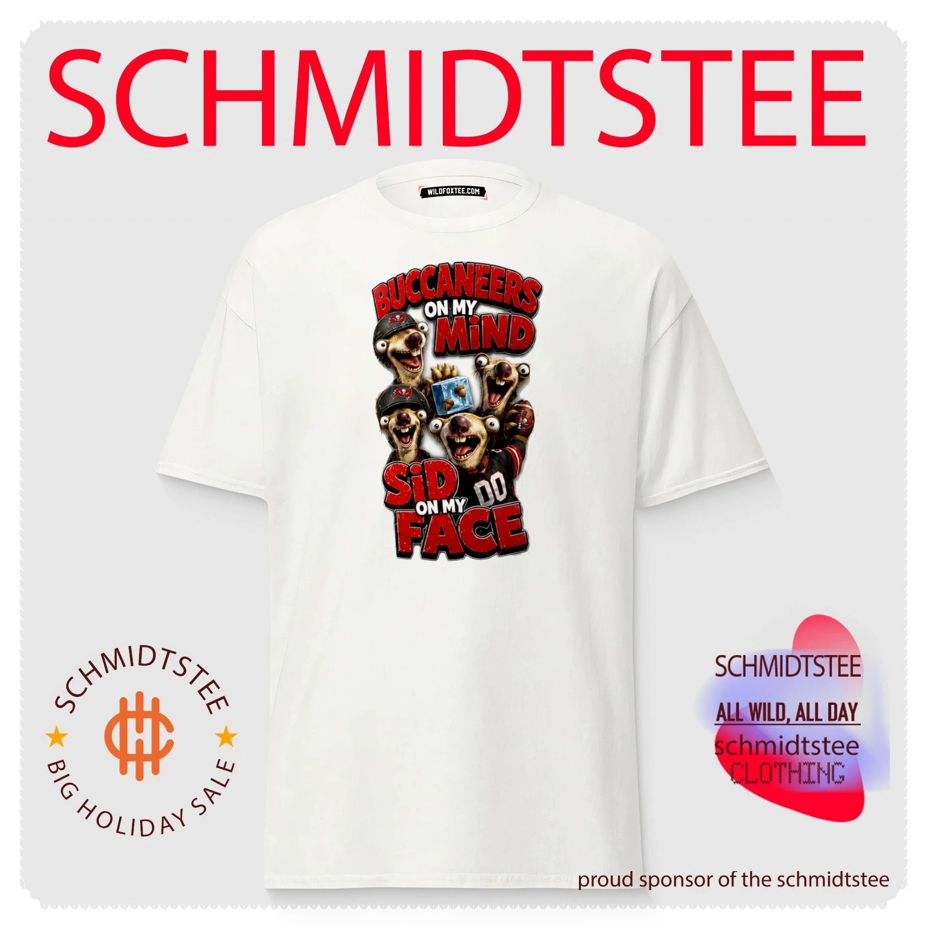 Tampa Bay Buccaneers on my Mind Sid On My Face shirt