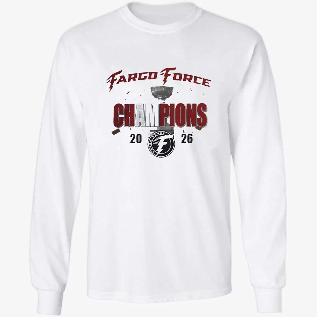 Fargo Force USHL Clark Cup Final Champions 2026 Shirt