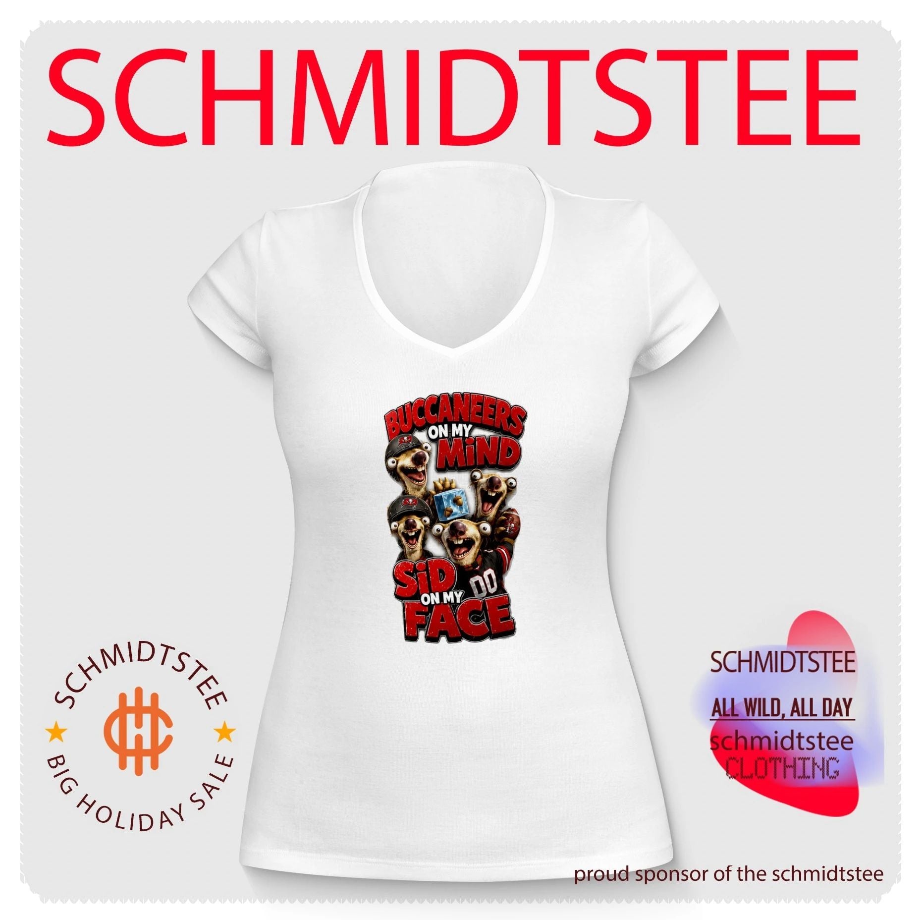Tampa Bay Buccaneers on my Mind Sid On My Face shirt