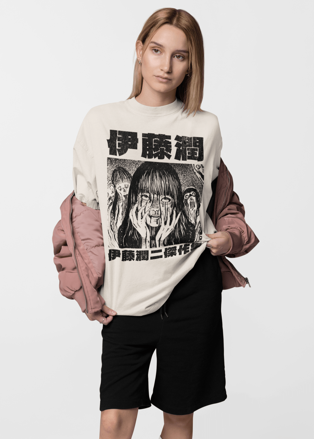 Uzumaki Japanese Retro Anime Graphic Tee.