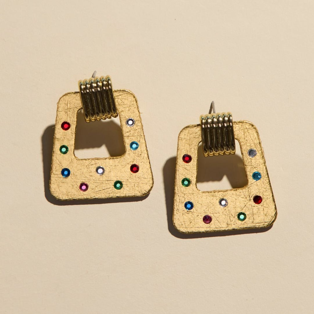 Vintage Gold Jeweled Avery