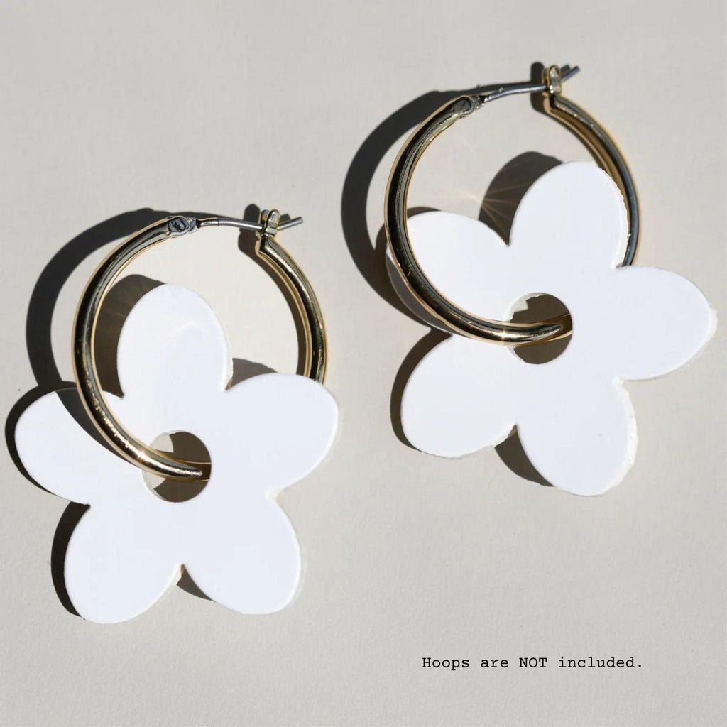 White Petal Charms
