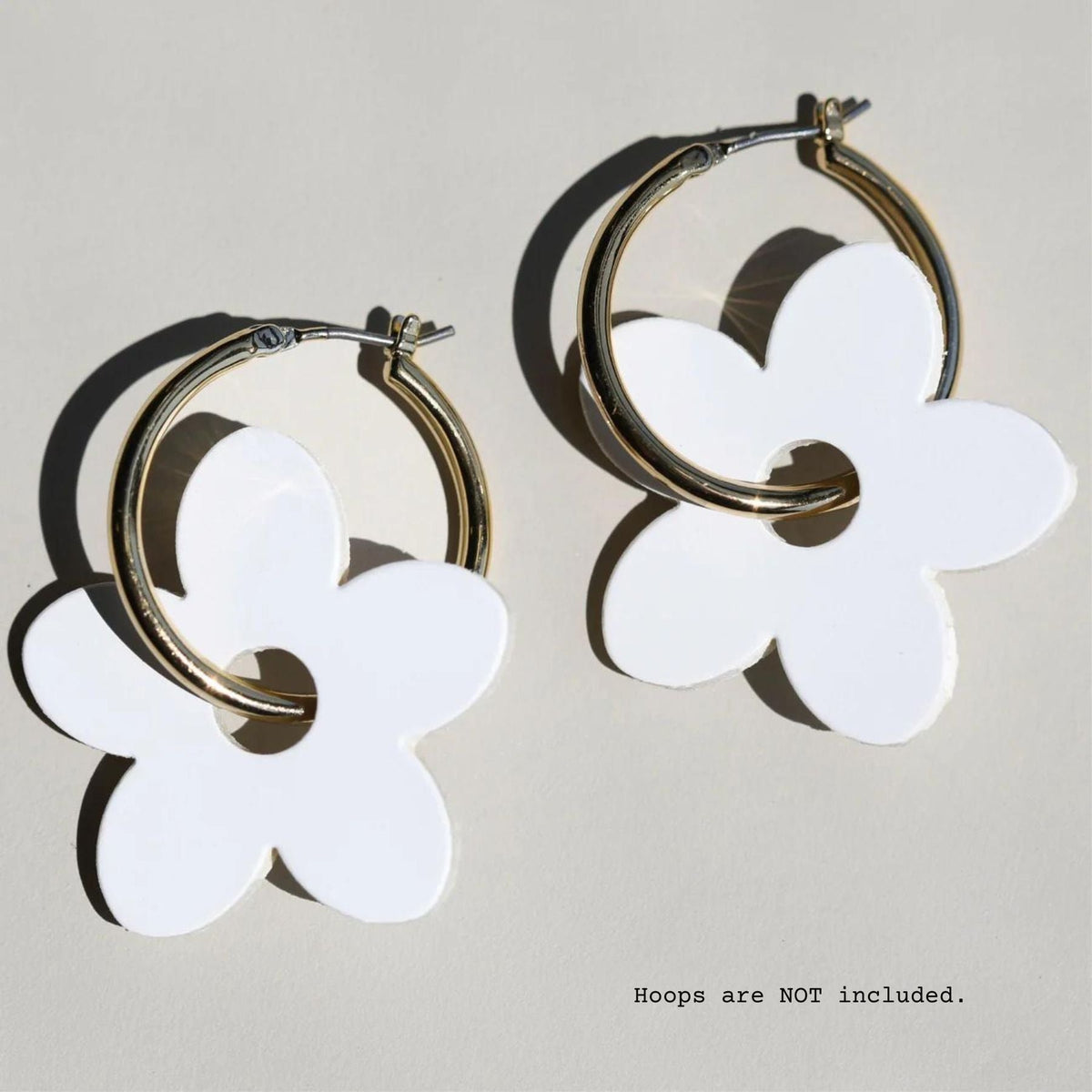 White Petal Charms