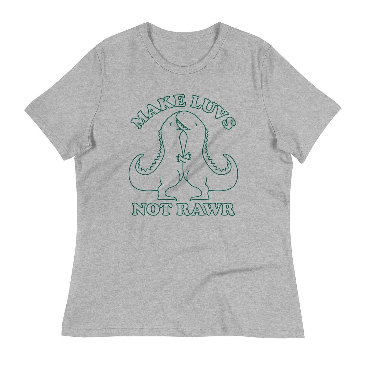 Make Luvs Not Rawr Women's Signature Tee