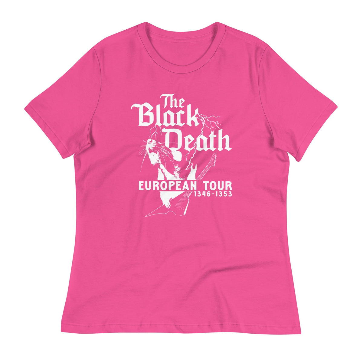 The Black Death European Tour Women's Signature Tee