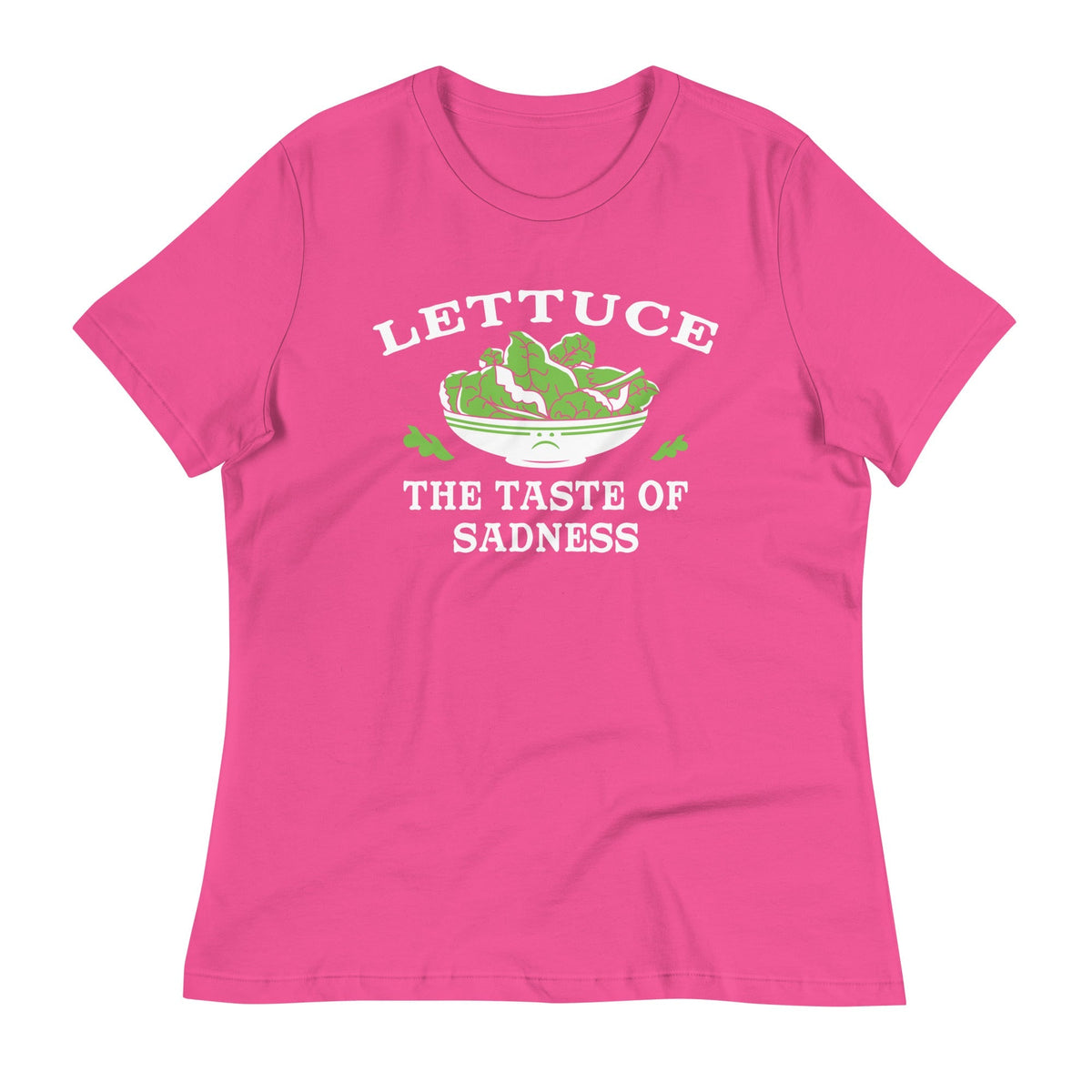 Lettuce, The Taste Of Sadness Women's Signature Tee