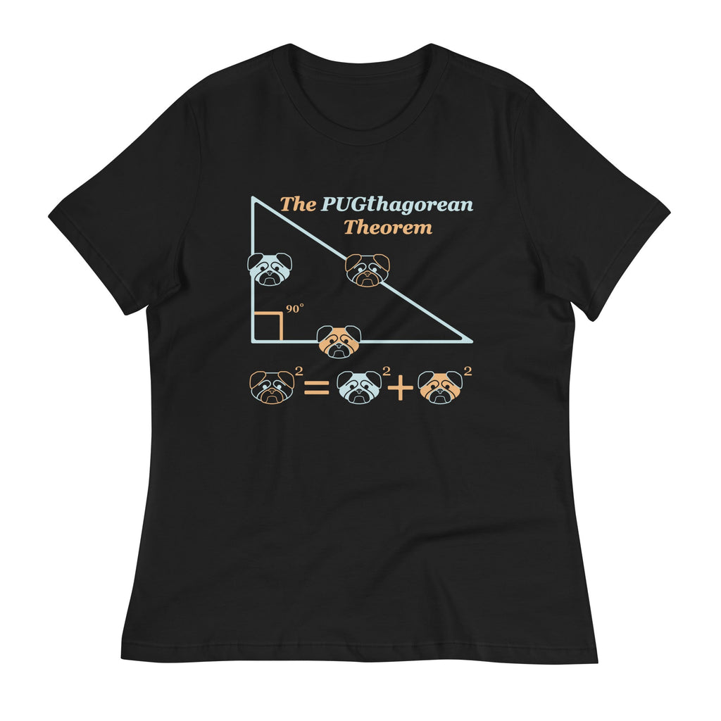 Pugthagorean Theorem Women's Signature Tee
