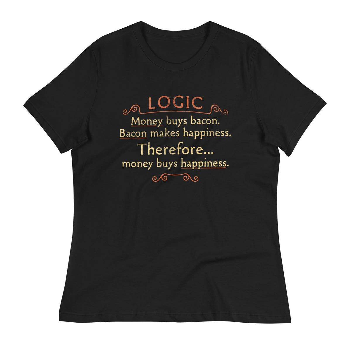 Money Buys Happiness Women's Signature Tee