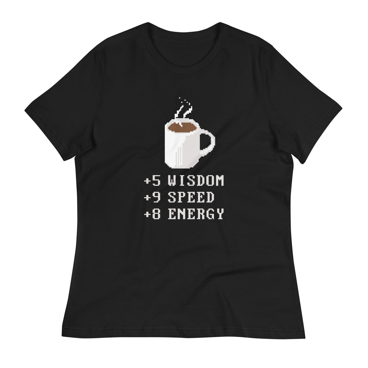 Coffee Plus To Stats Women's Signature Tee