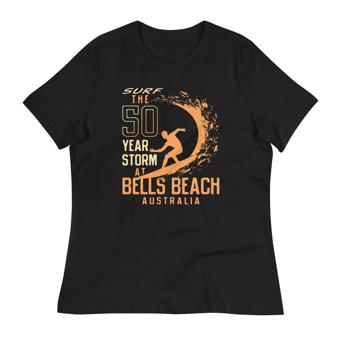 50 Year Storm At Bells Beach Women's Signature Tee