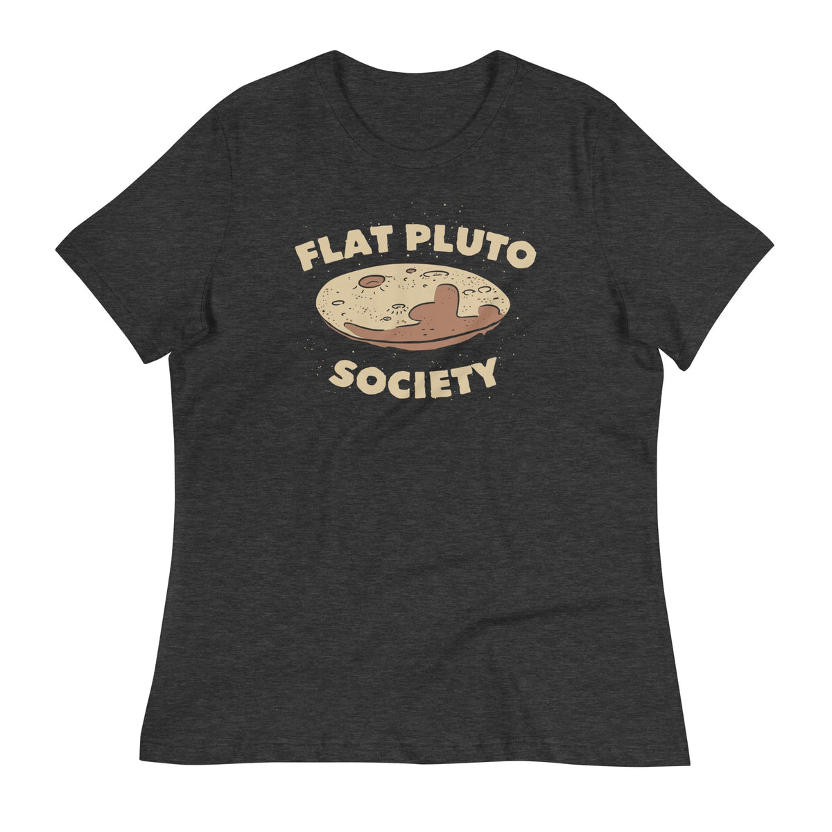 Flat Pluto Society Women's Signature Tee