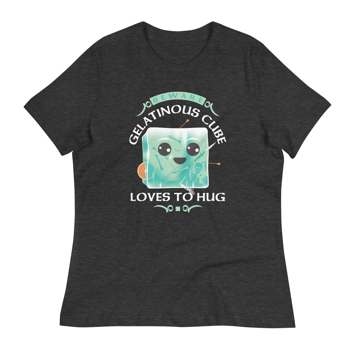 Gelatinous Cube Loves To Hug Women's Signature Tee