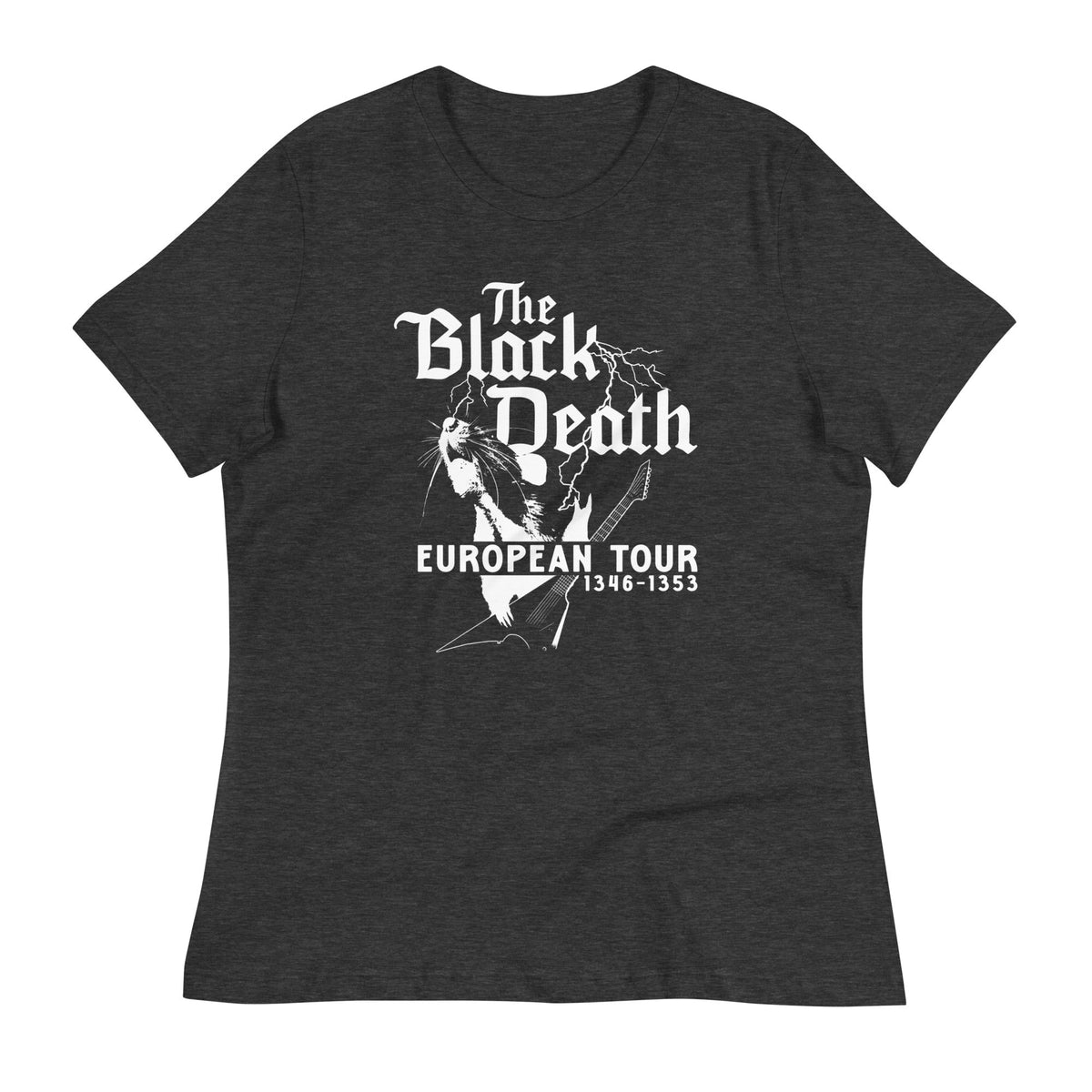 The Black Death European Tour Women's Signature Tee