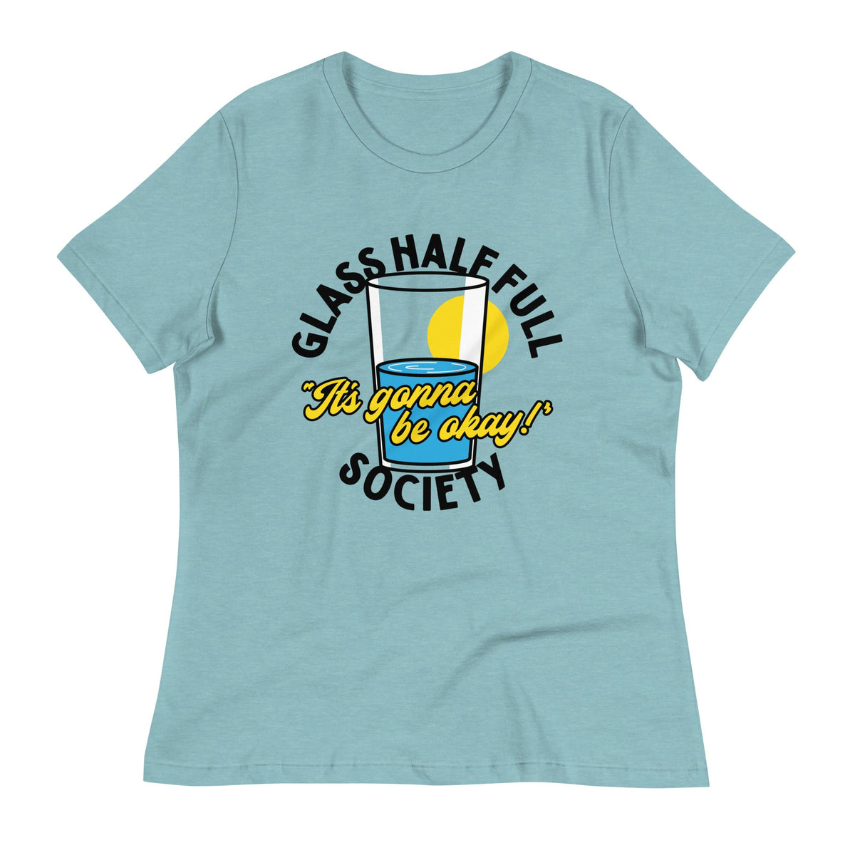 Glass Half Full Society Women's Signature Tee