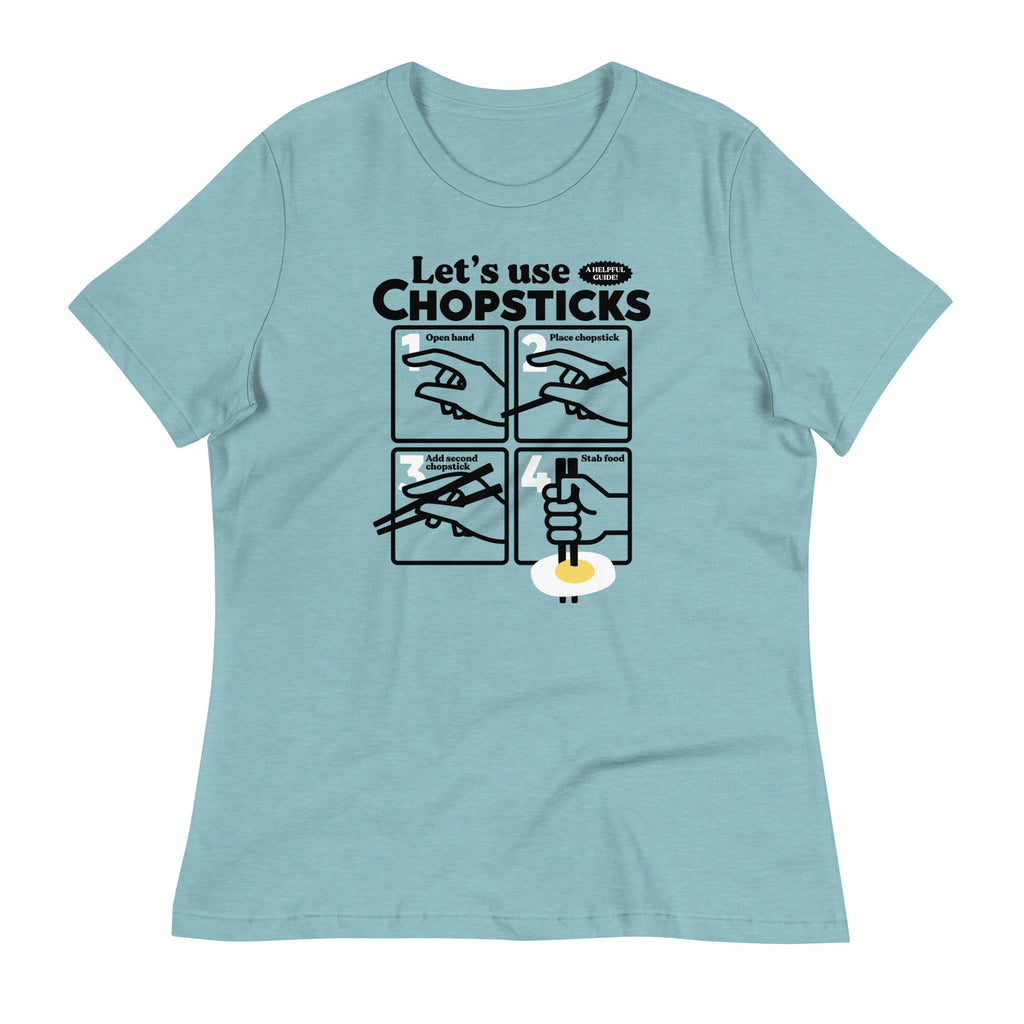 Let's Use Chopsticks Women's Signature Tee