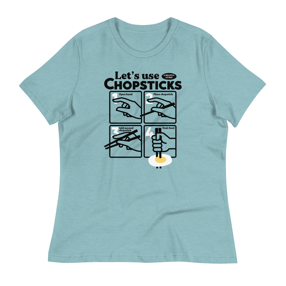 Let's Use Chopsticks Women's Signature Tee
