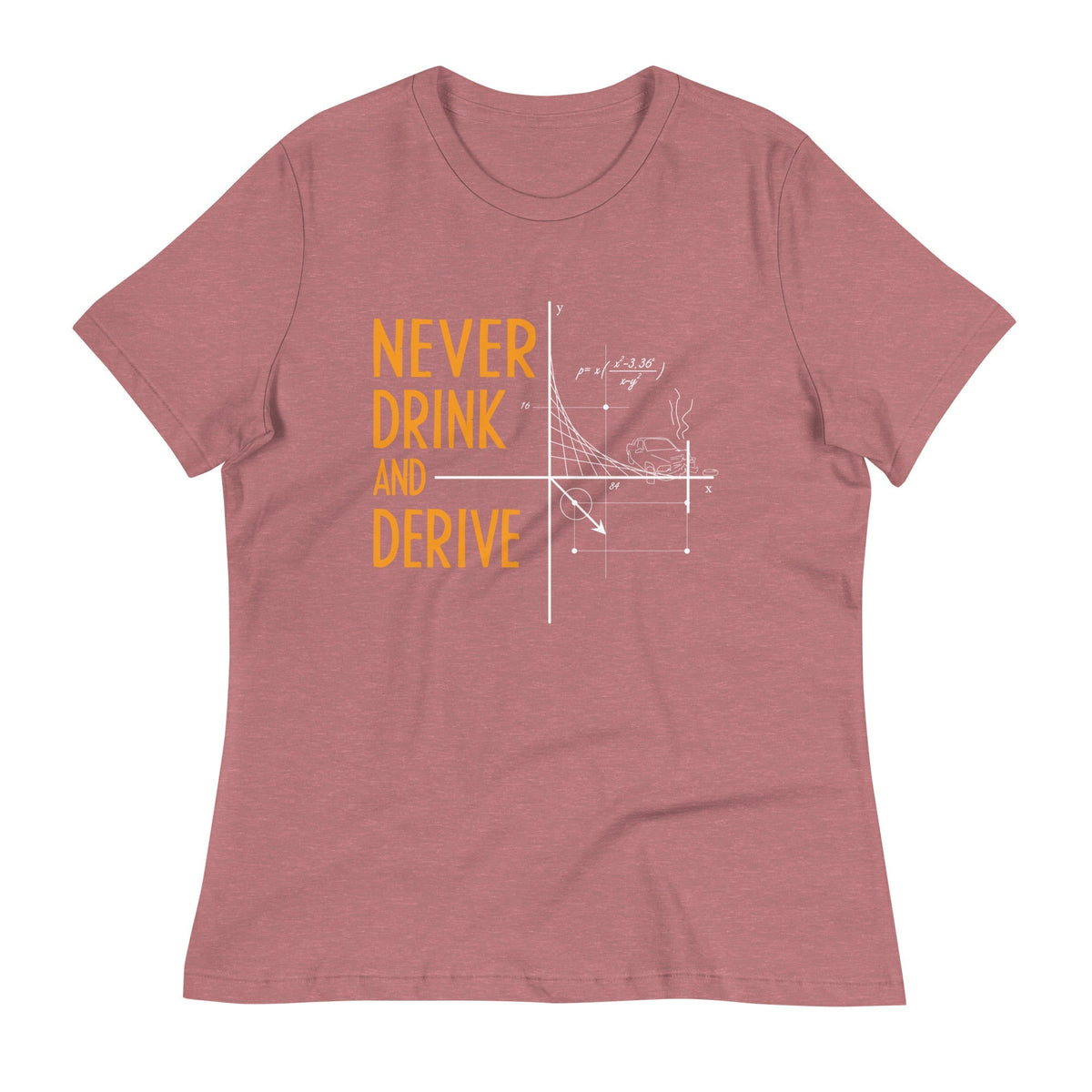 Never Drink and Derive Women's Signature Tee