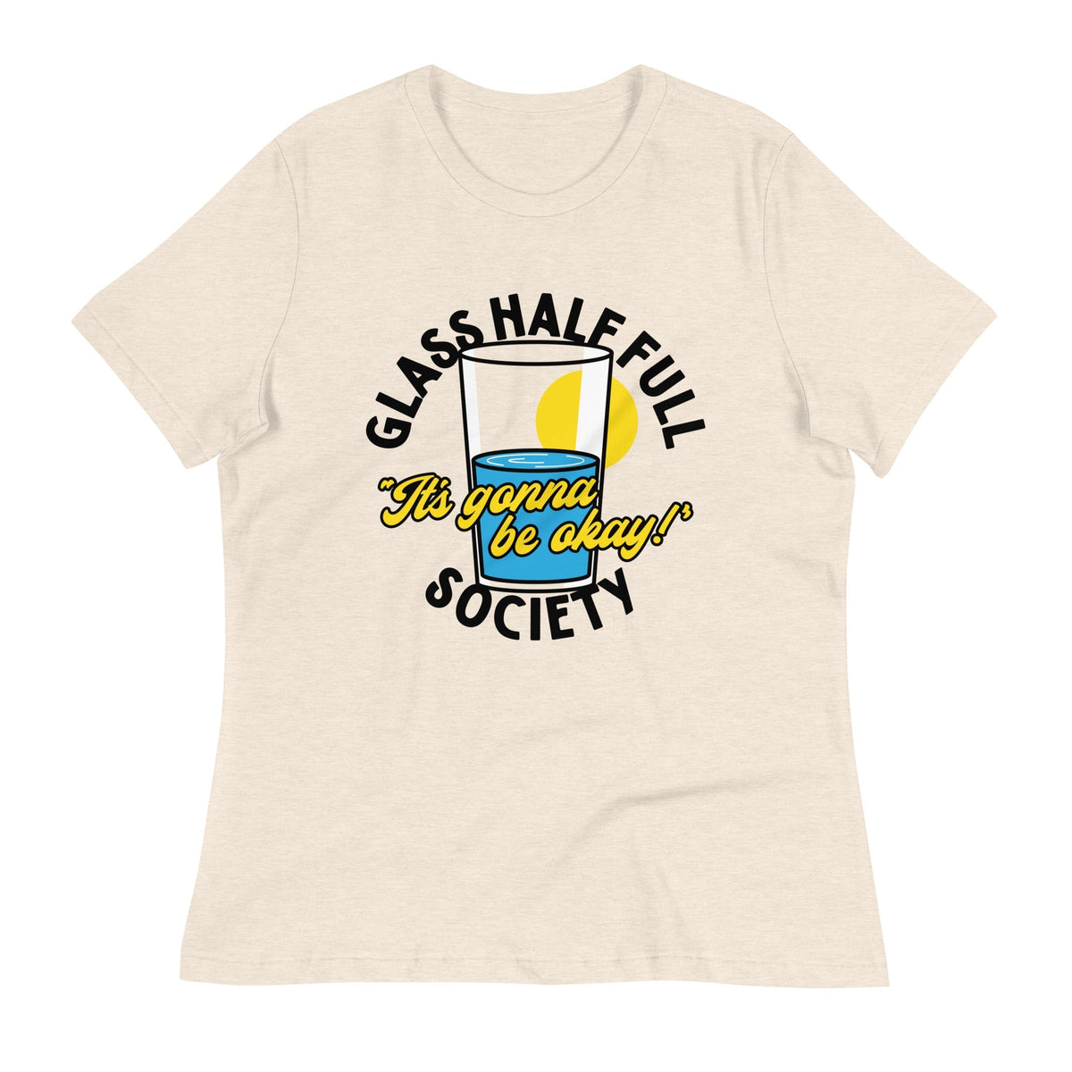 Glass Half Full Society Women's Signature Tee