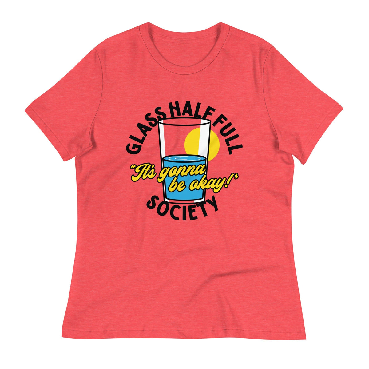 Glass Half Full Society Women's Signature Tee