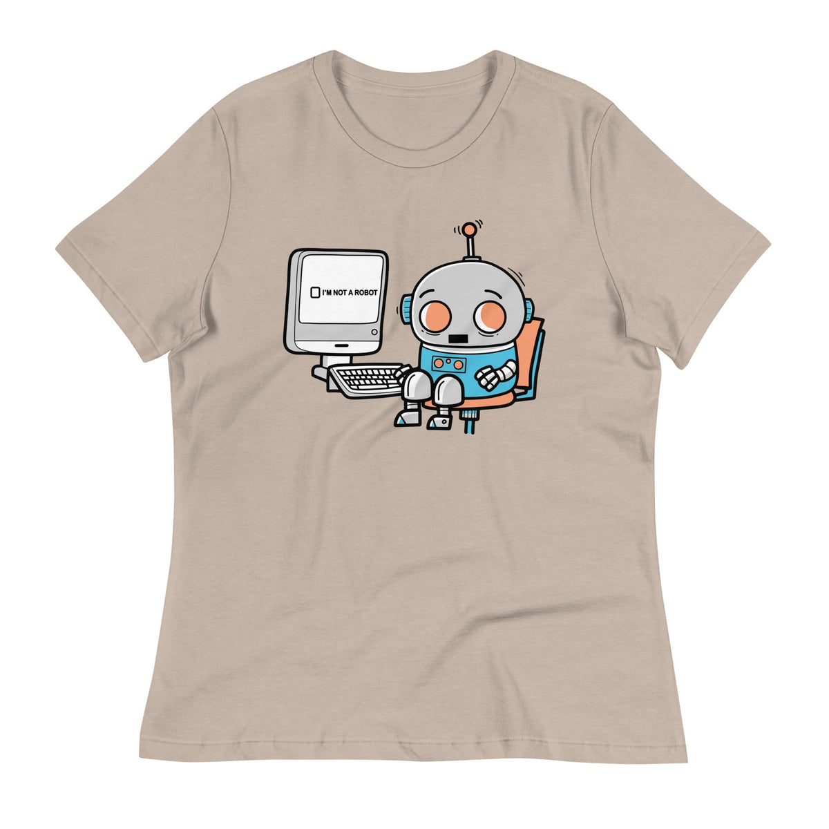 Robot Captcha Women's Signature Tee