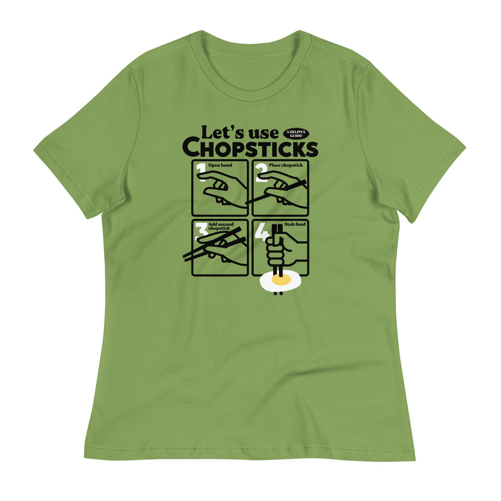 Let's Use Chopsticks Women's Signature Tee
