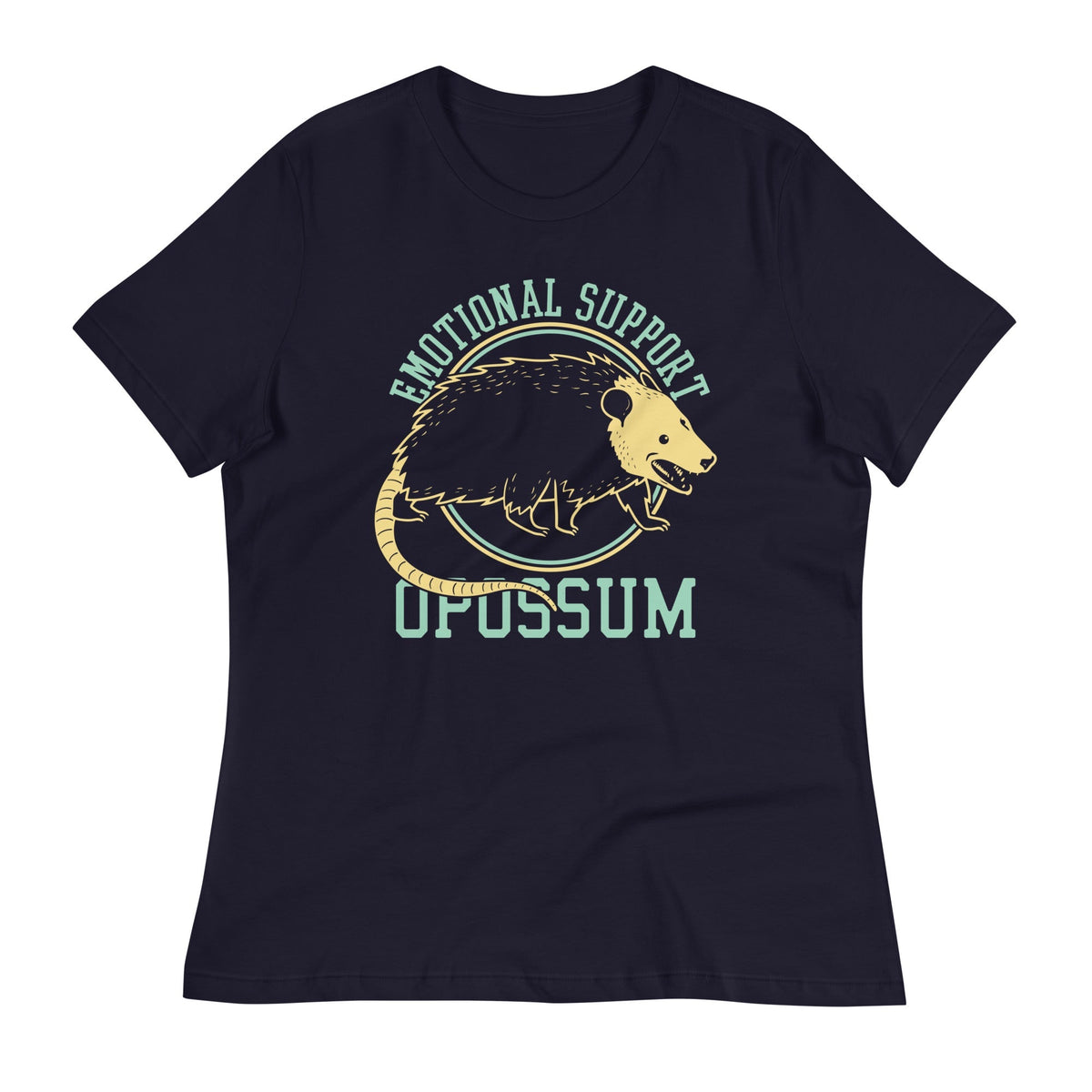 Emotional Support Opossum Women's Signature Tee