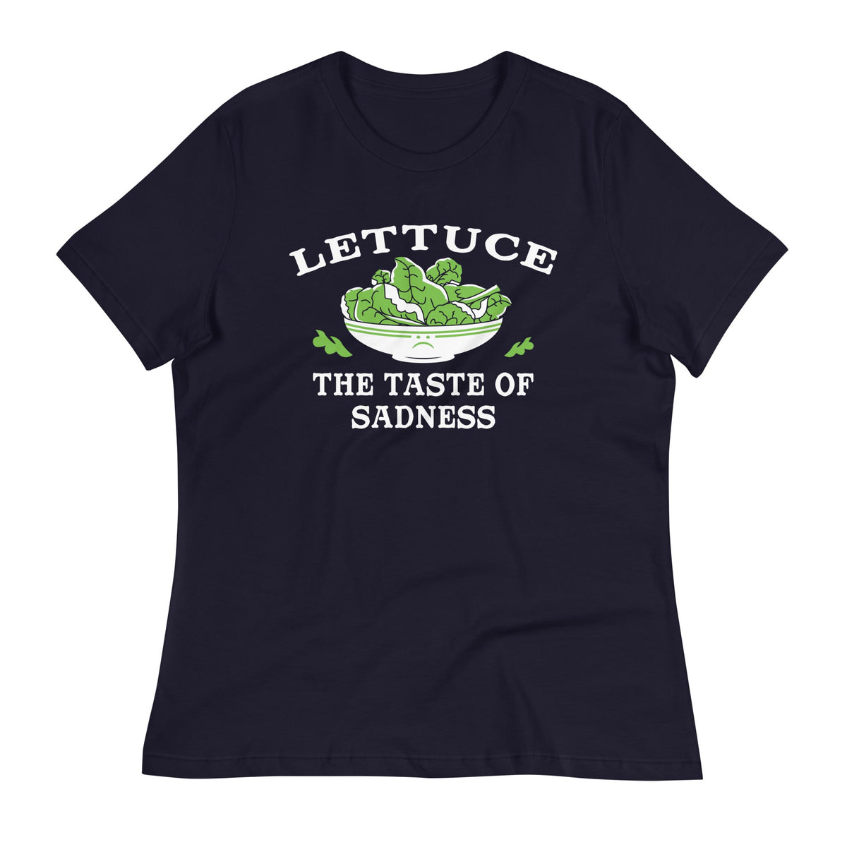 Lettuce, The Taste Of Sadness Women's Signature Tee
