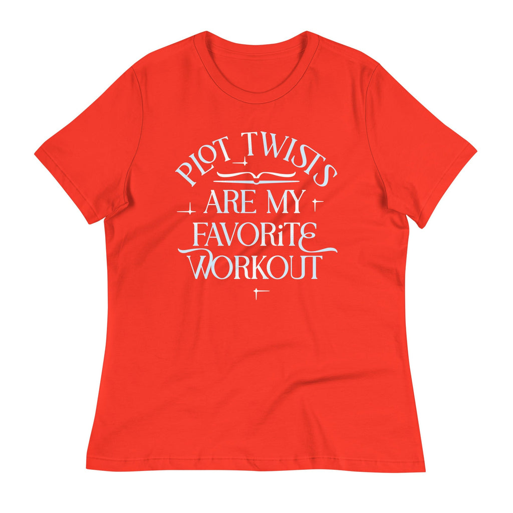 Plot Twists Are My Favorite Workout Women's Signature Tee