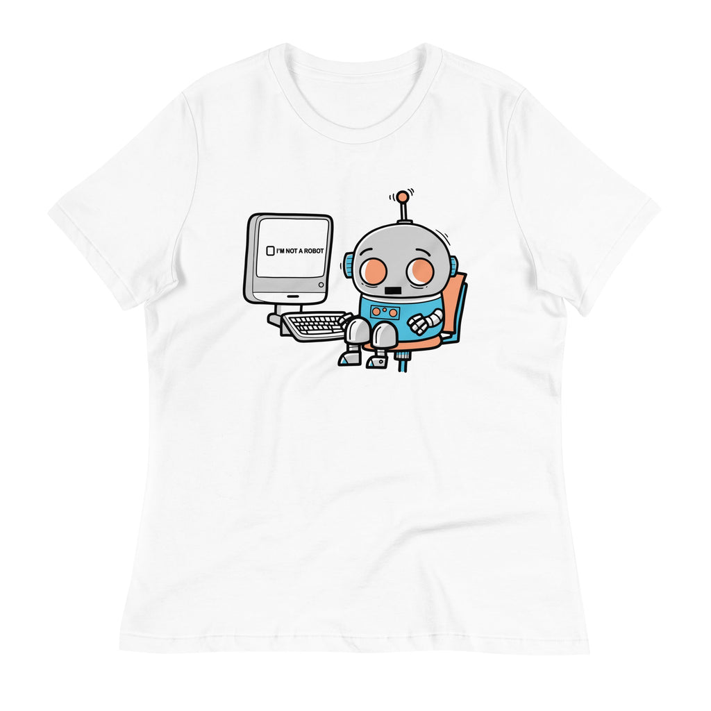 Robot Captcha Women's Signature Tee