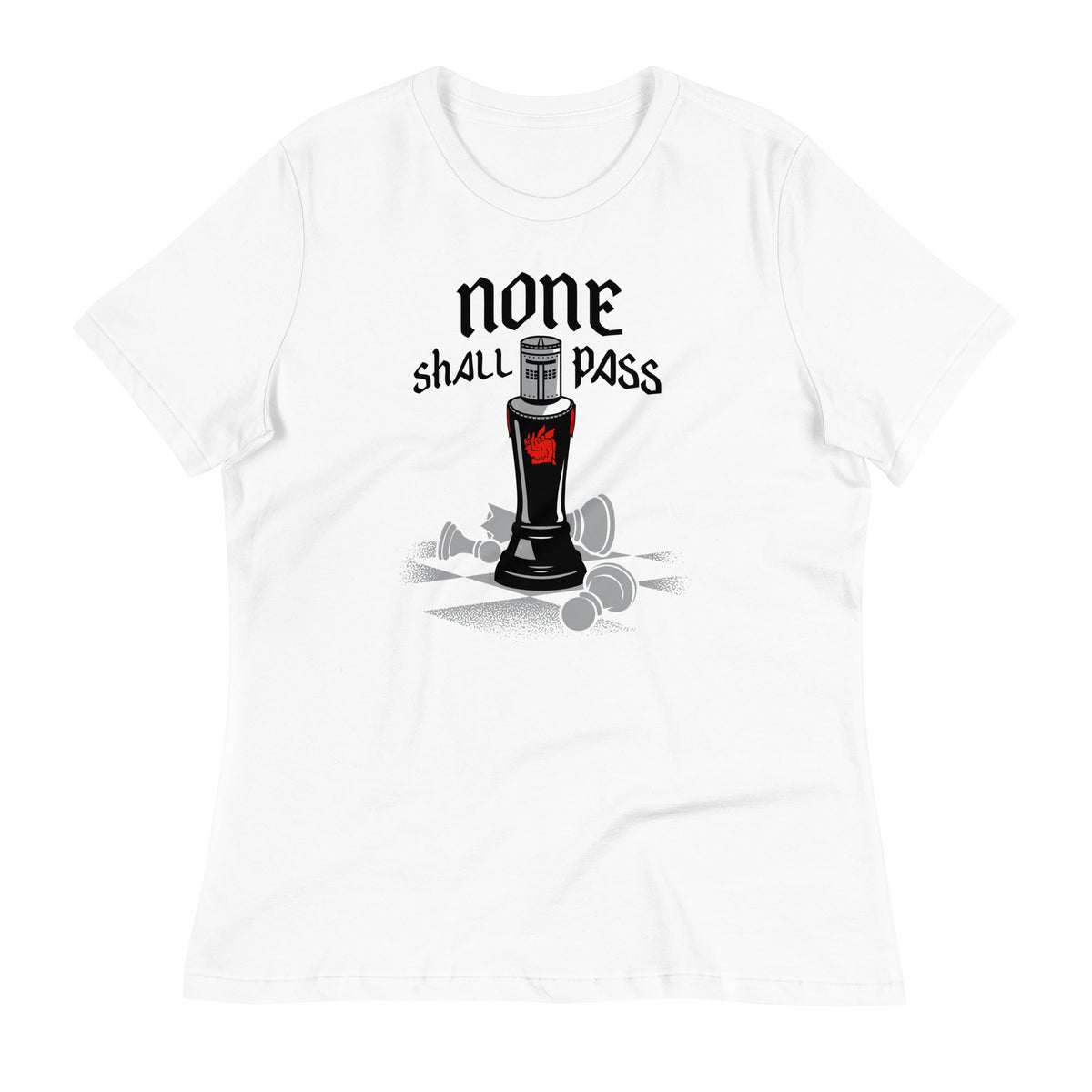 None Shall Pass Black Knight Women's Signature Tee