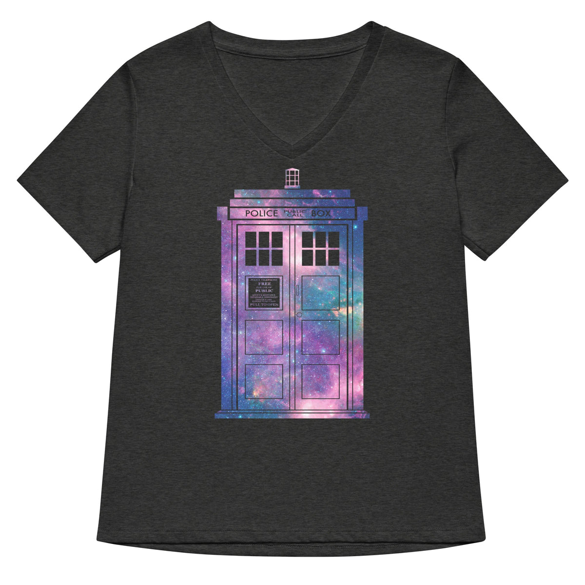 Police Box Women's V-Neck Tee