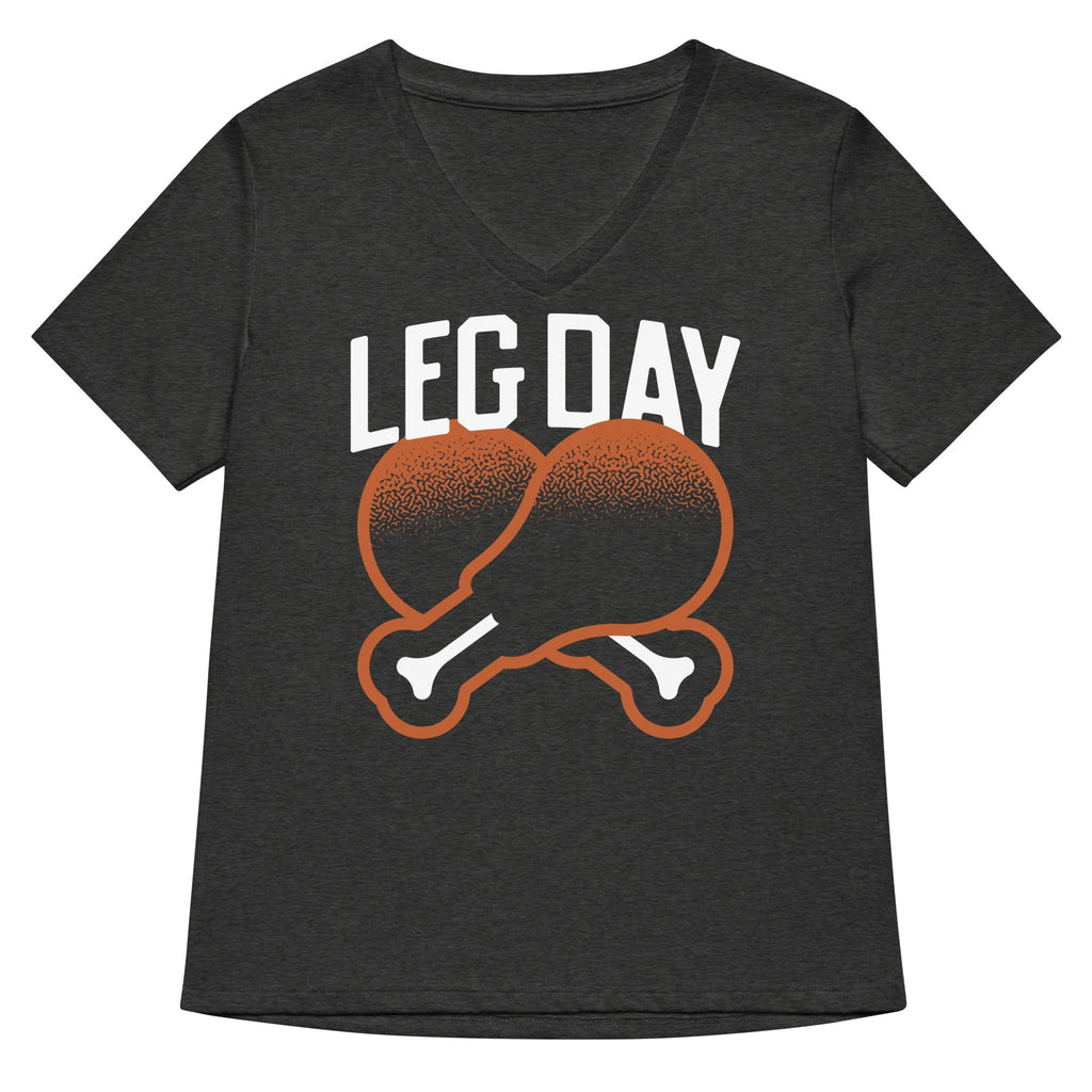 Leg Day Women's V-Neck Tee