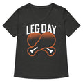 Leg Day Women's V-Neck Tee