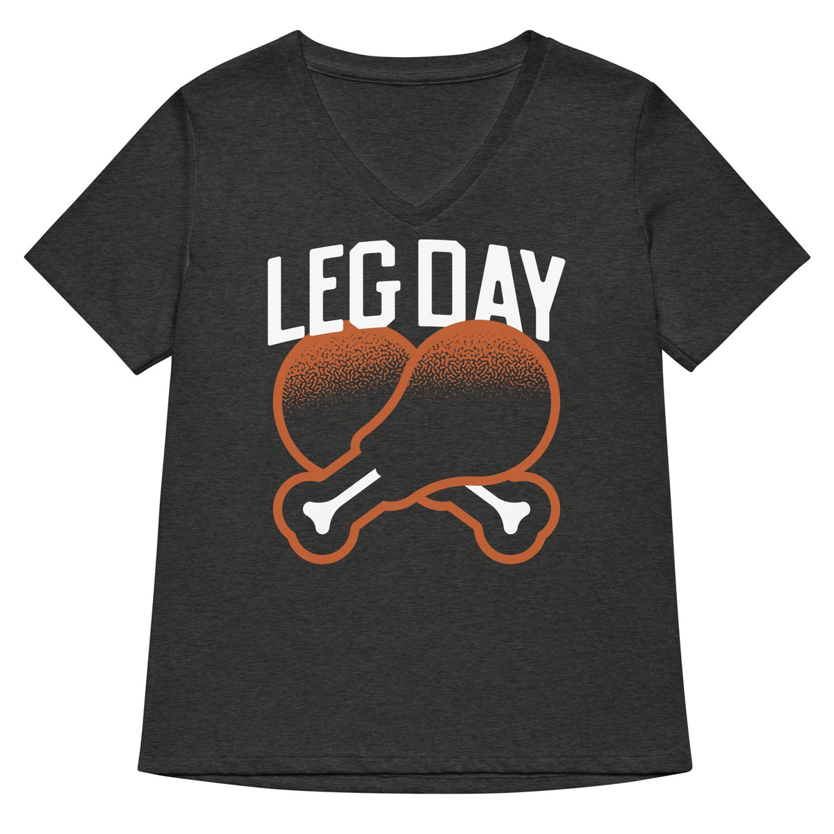 Leg Day Women's V-Neck Tee