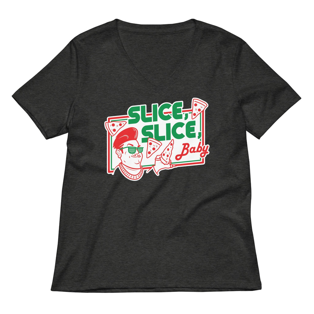 Slice, Slice, Baby Women's V-Neck Tee