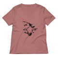 Sharks With Lasers Women's V-Neck Tee